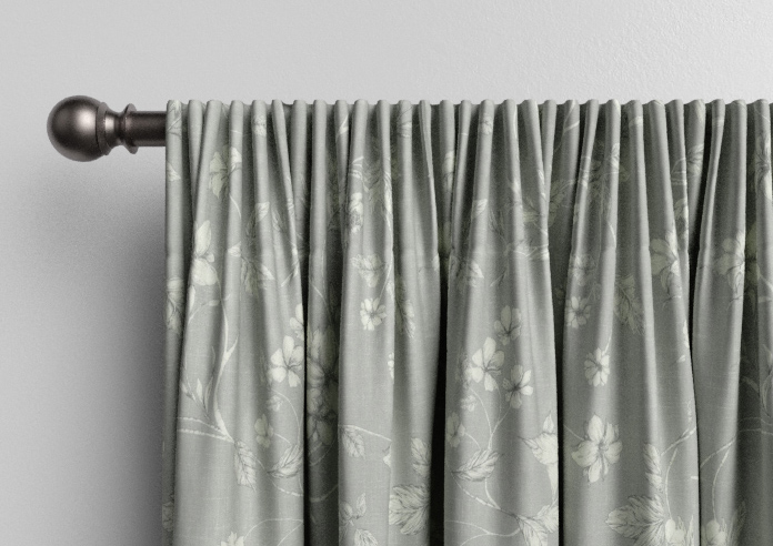 Etched Vine, Feather - Made to Measure Curtains - Image 9